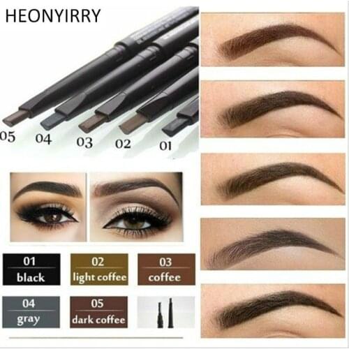 Tattoo Eyebrow Pencil Tint with Eyebrow Brush Makeup Tool Cosmetic Natural Long Lasting Paint Eyebrow Waterproof Eyebrow Pencil