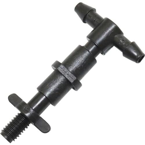 10 Pcs 6mm Barbed 4/7mm Tee With Thread Connector And 6mm Straight Connector Garden Water Irrigation Hose Pipe Nozzles Connector