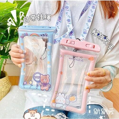 Universal Waterproof Case Mobile Phone Cover Water Proof Pouch Bag Touch Screen Belt for Phone 11