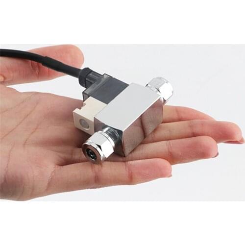 Aquarium CO2 External Solenoid Valve Single/Double Head Regulator Magnetic Valve for Plant Nano Tank Water Grass Grow