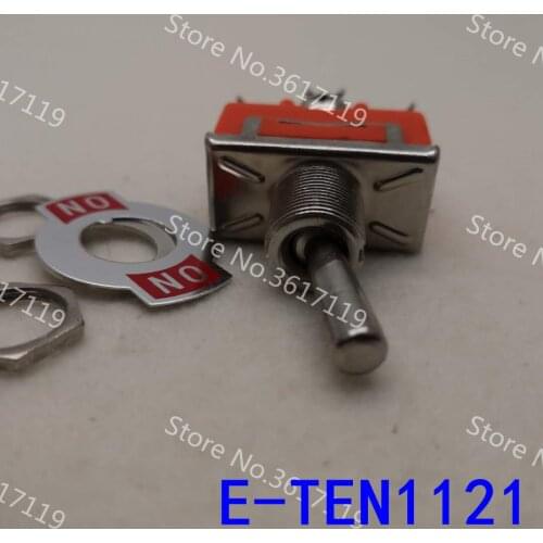 10pcs/lot KN-1121 ON-ON Toggle switch 3 tripod 2 SPDT Switch rocker switch