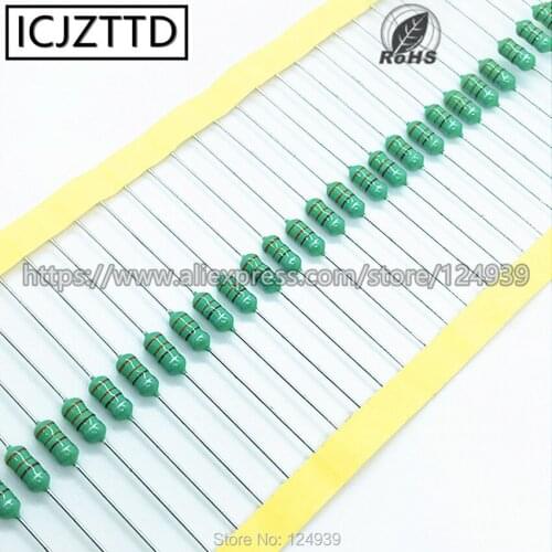 100PCS 0410 Inductors 1UH 1.2UH 1.5UH 1.8UH 2.7UH 3.9UH 5.6UH 8.2UH 1/2W 0.5W Color Ring Inductance Circle Power Inductor