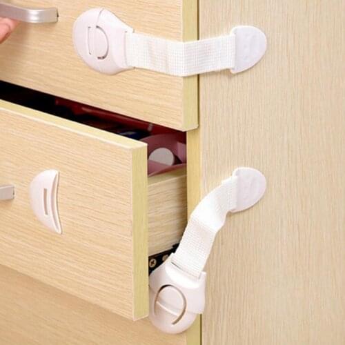 5pcs Baby Kids Drawer Door Safety Locks Cabinet Cupboard Security Protector