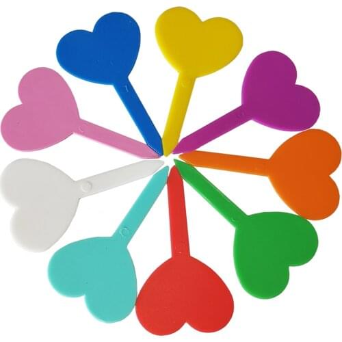 80Pcs Garden Plant Labels Plastic Plant Tags Nursery Markers Flower Pots Seedling Labels Tray Mark Tools Mix Colors