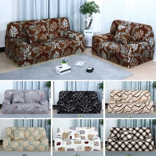 New Elastic Couch Cover Living Room Corner Sofa Slipcover Sectional Furniture Protector Canape Cover Sofa Stretch 1 2 3 4 Seater