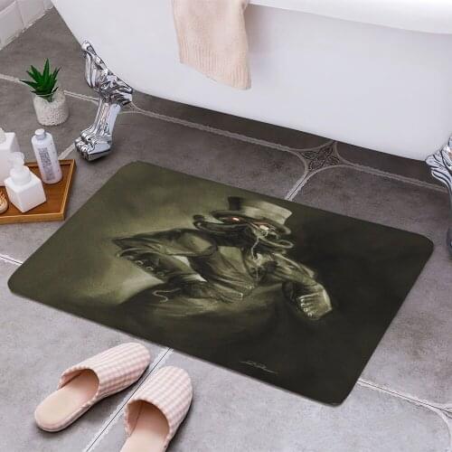 Dapper Cthulhu 3D Print Doormats Rectangle Non-Slip DoorMat Bedroom Kitchen Entrance Print Door rugs Dropshipping