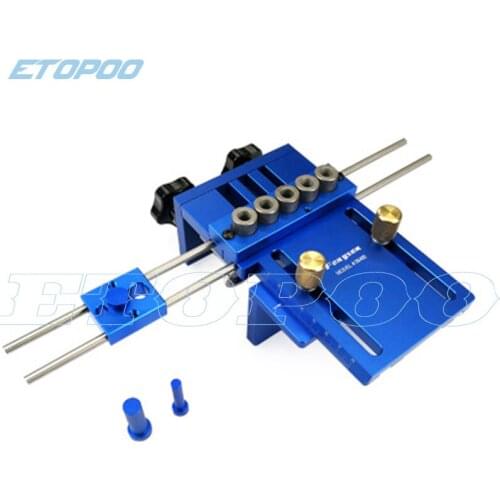 Woodworking hole locator Round dowel hole punch Three-in-one locator Woodworking hole opener 3 holes 5 holes Woodworking tools