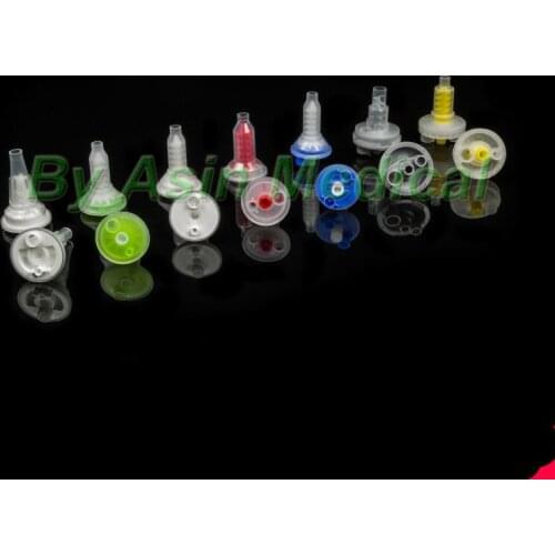 New arrival 50pcs Dental Oral 3M Gold Mark Silicon Rubber impression material machine Dynamic mixer head