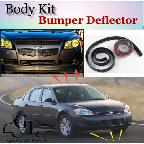 For Chevrolet Caprice Bumper Lip Lips / Car Lip Shop Spoiler Car Scratch Proof Adhesive Strip / Body Kit + Strip