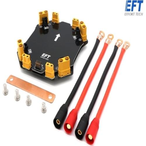 EFT PART1 E410 plant protection machine rack high current distribution board V4 with AS150 plug spare parts