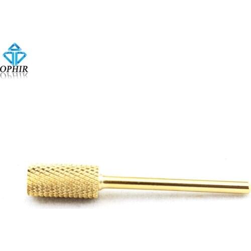 OPHIR Nail Tools 1x Nail Drill Bit Head/Nail Drill Accessories Pro Carbide Bit Grinding Polishing Head Nail Art #KD164-1