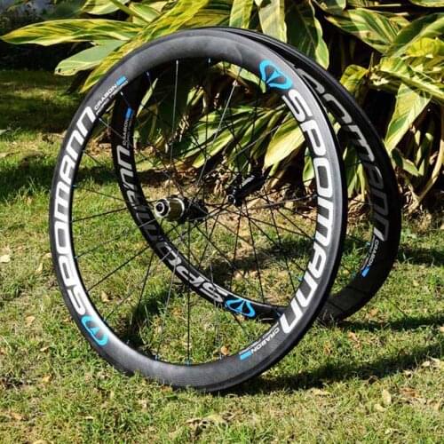 Road Bike Carbon Fiber Wheelset 700C 3K Matt Ultralight 8 9 10 11 Speed Bicycle Wheel Front 100 rear 130MM Bicycle Parts