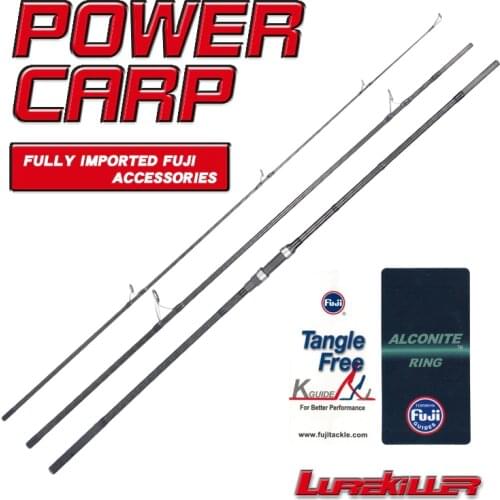 Lurekiller Power Carp Rod Full Fuji Kwag Guides Carp Fishing Rod 3.6m/3.9m 3.0/3.5lbs High Power X Carbon Kw Guide Surf Rod