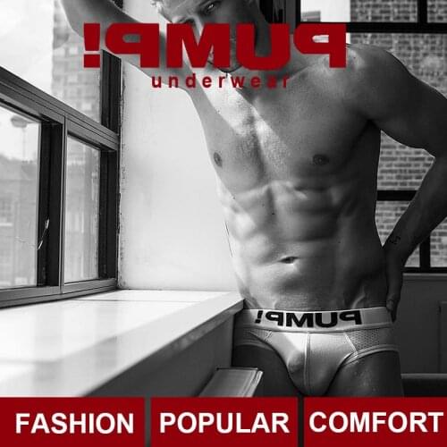 Brand Sexy Gay Briefs Men Underwear Male Panties Cueca Tanga Bikini Men Briefs Sexy Cotton Underpants Comfortable Homme 2021