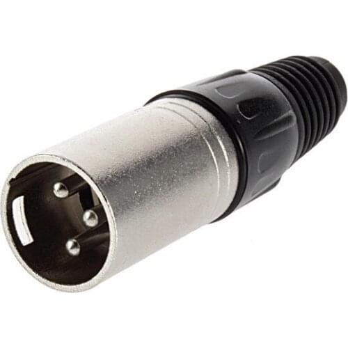 New Arrival Hot 1Pc Type Mic Microphone XLR Male 3-Pin Audio Cable Connector Solder Newest