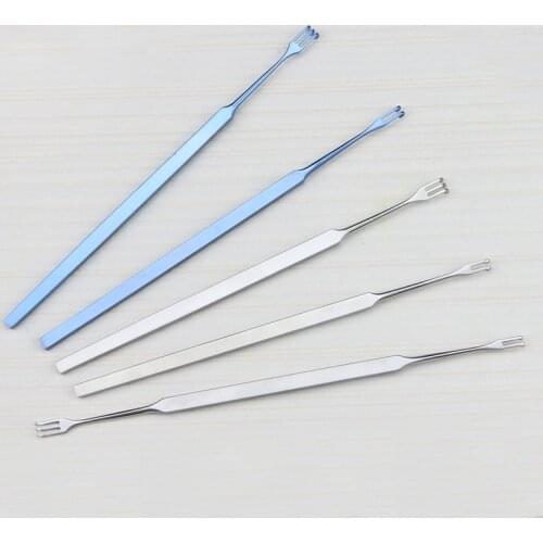 New Lacrimal Sac Retractor Stainless Steel Cosmetic Surgery Tools Double-ended Retractor Eye Mini Retractor Free Shipping