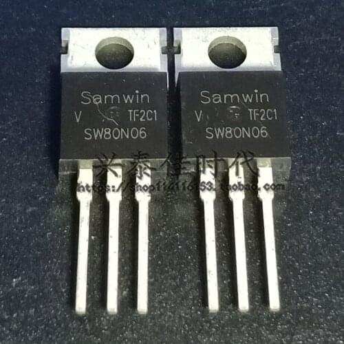 Original new 5pcs/ SW80N06 80A60V TO-220