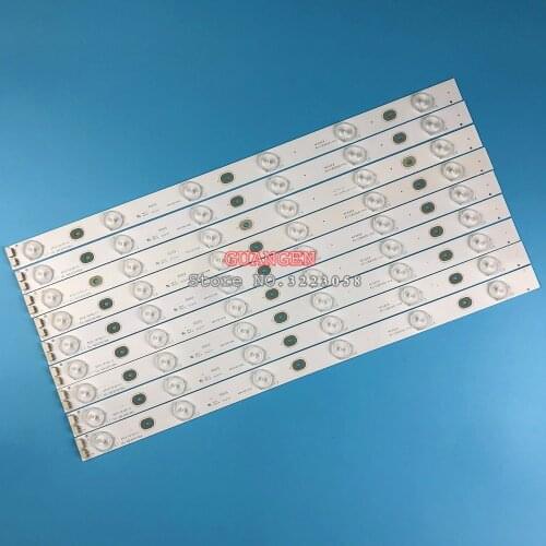 10 set=80 pieces 100%NEW 40 inch LED TV Backlight Strips 006-P2K1793B 40F2370-6EA for Toshiba 40L1550C 4C-LB4006-YH3