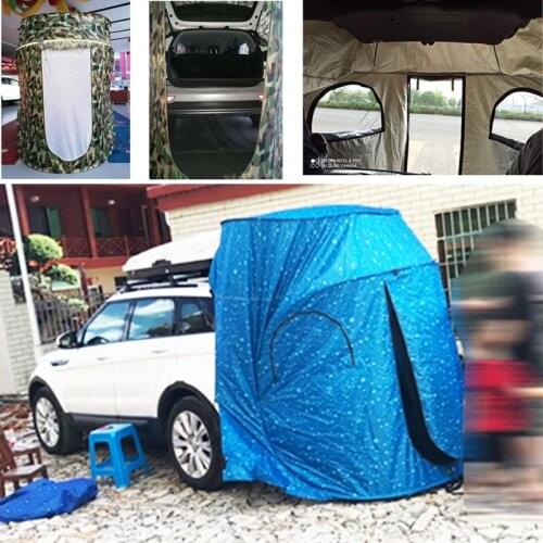 Temporary Simple Motorhome Extended Car Rear Roof Tent Canopy Outdoor Equipment For Ford Escape Kuga Edge For Volvo XC60 XC90