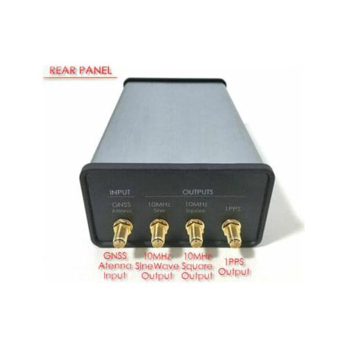 Hi-precision GPSDO GNSS Disciplined Oscillator OCXO Clock 10MHz Sine/Square Wave