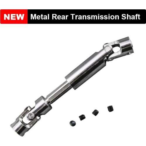 WLtoys 12428 12423 FY-03/02/01 Rear Drive Shaft Metal Rear Transmission Shafts Adjustable Axis for Off-road RC Car Upgrade Parts