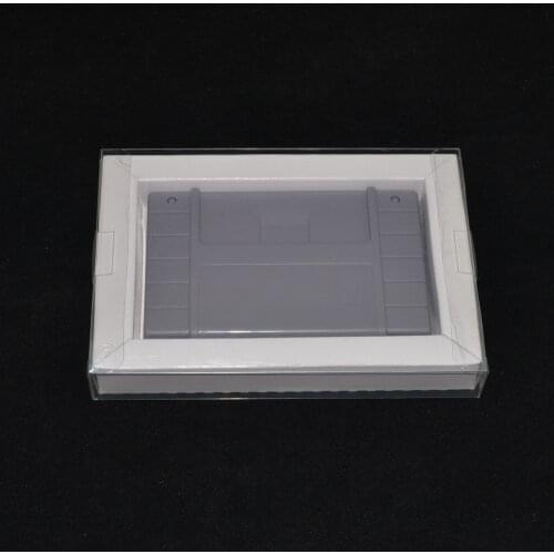 10 PCS Carton Inner Inlay Insert Tray Case retail Protector box for PAL NTSC for S-N-E-S Game Cartridge