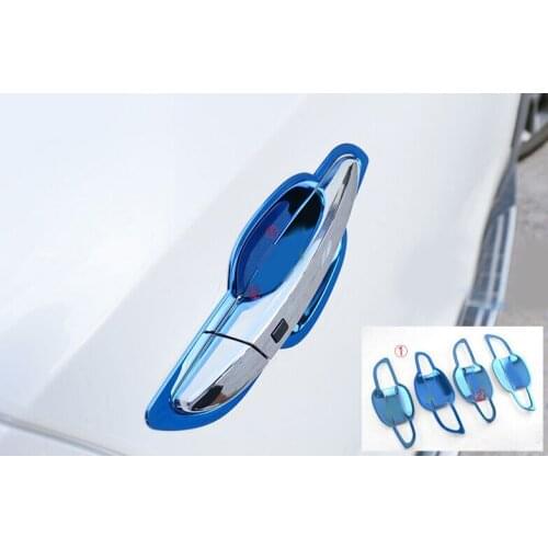 8pcs Stainless steel Door Handle Bowl For HYUNDAI Tucson 2015 2016 2017 Accessories