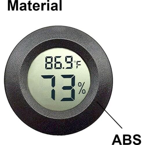 Mini LCD Digital Thermometer Hygrometer Fridge Freezer Tester Temperature Humidity Meter Detector Thermograph For Pet Auto Car