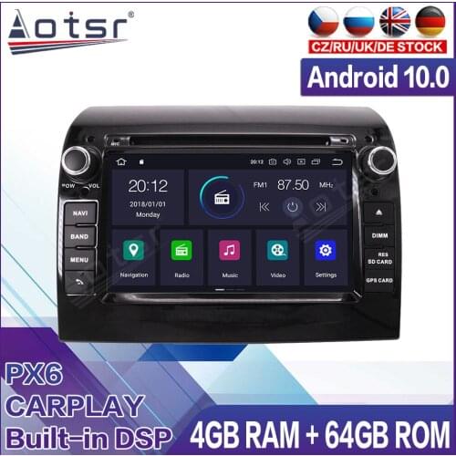 Android Radio Tape Recorder Car Multimedia Player Stereo For Fiat Ducato CITROEN Jumper PEUGEOT Boxe 06 - 19 Head Unit GPS Navi