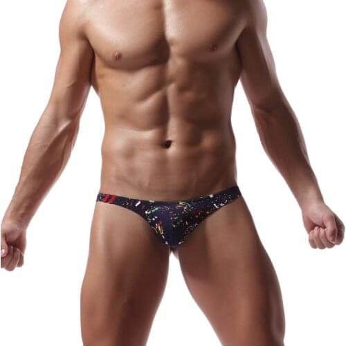 Mens Sexy G String Thongs Cotton Gay Men Underwear T-Back Thong Homme Jockstrap Mens Briefs Male Sexy Penis Pouch Panties