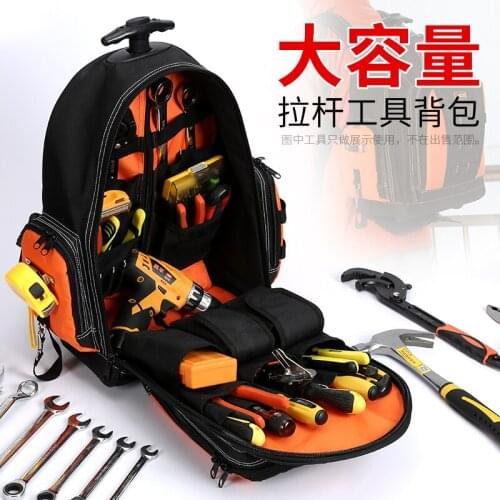Shoulder Kit Multifunction Repair Canvas Tool Backpack Electrician Special Installation Thicken Tool Bag