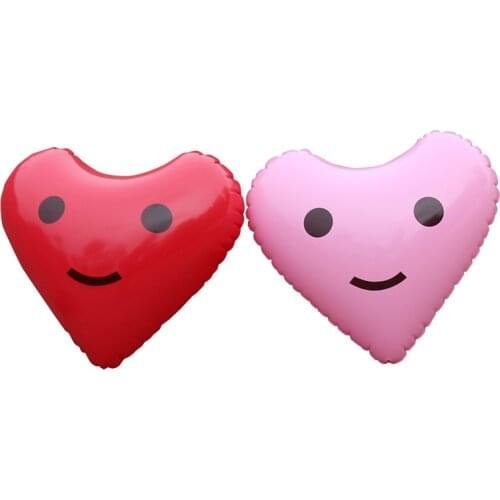 Heart Float Inflatable Love Swimming Float for Pool Swim Ring Water Fun Pool Toys Holiday Gift