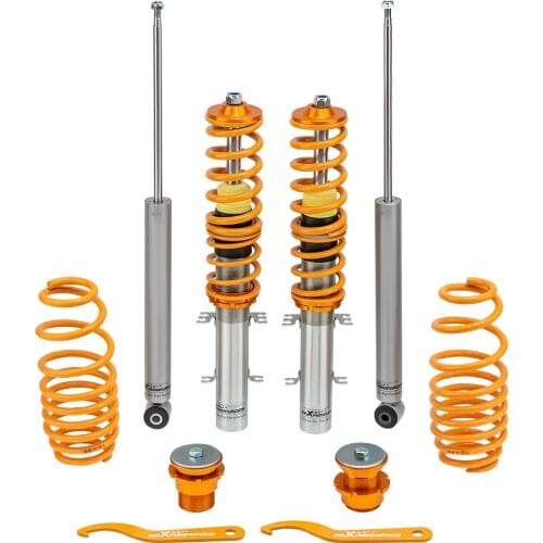 Adjustable Coilovers Suspension Kit For Volkswagen Golf MK4 1J 1998-2005 Coil spring over Shock Absorber strut