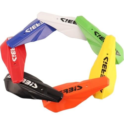Universal yellow PP Plastic Hand guards Handlebar Guard for Motorcycle Dirt Bike Pit bike ATV Quads