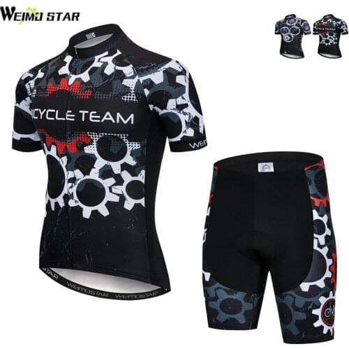 Weimostar Pro Team Cycling Jersey Sets For Men Ropa Ciclismo mtb Bicycle Cycling Clothing Maillot Ciclismo Bike Jersey Clothes