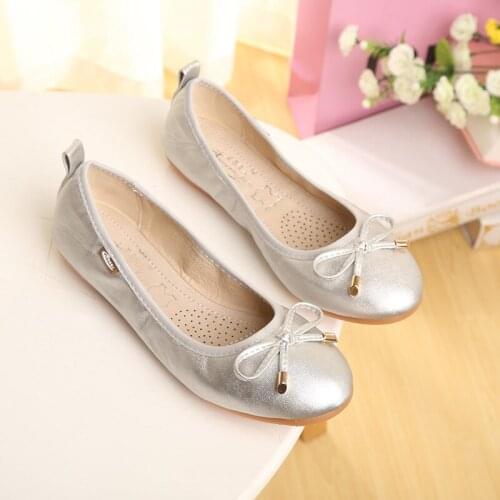 ZHENG PIN JIA REN Womens Shoes Rolls Shoes B1 New Round Head Sweet Single Shoes Bow Ballet For Pregnant Women Shoes
