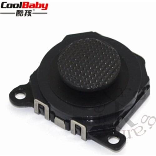 10pcs Hight quality Replacement Parts Black 3D Button Analog Joystick for Sony for PSP1000 PSP 1000 PSP-1000 Console