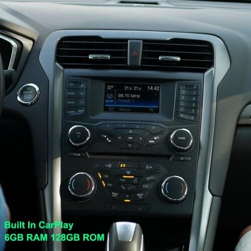 12.1Inch Tesla Style Touch Screen For Ford Mondeo Fusion MK5 Android Car Radio Multimedia Video Player GPS Navigator 6G+128G