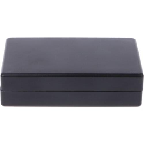 125x80x32mm Black Waterproof Box Electronic Project Instrument Case Connector