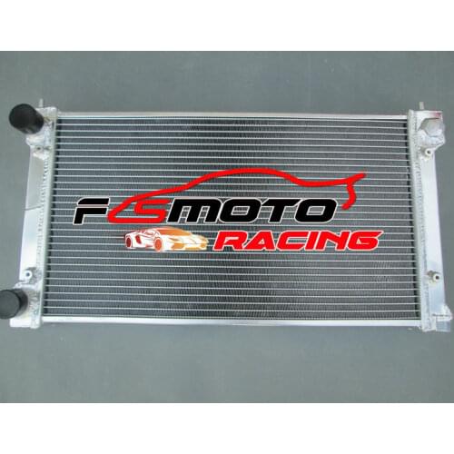 2 ROW Aluminum Racing Radiator for VW GOLF MK1/2 MK1 MK2 GTI/SCIROCCO 1.6D 1.6 1.8 8V MT 1981-1991 kit 82 84 83 90