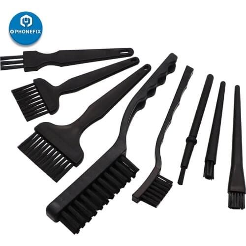1pcs Anti Static Synthetic Fiber Brush Tool For Mobile Phone Motherboard BGA Repair Cleaning ESD Safe Cell Phone Cleaning Brush