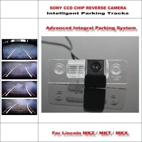 Auto Backup Rear Reverse Camera For Lincoln MKZ/MKT/MKX HD Intelligent Parking Tracks CAM