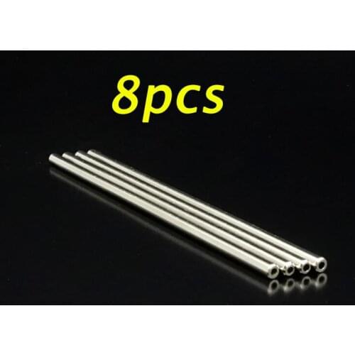 Free Shipping 8PCS 72mm Hexagonal Hollow Axle For Tamiya Mini 4WD Car Model Spare Parts 15417