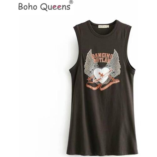 BOHO QUEENS Women's Loose T-Shirts