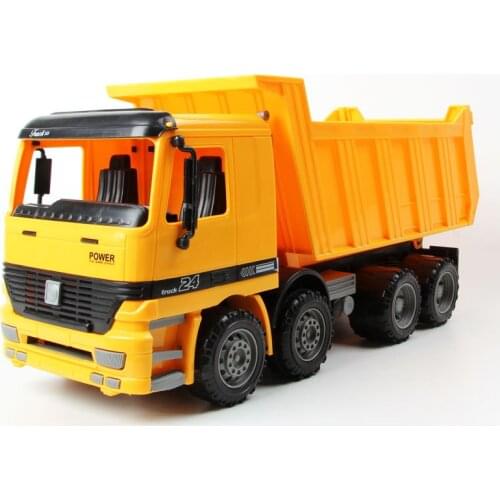 Beach large dump truck big truck inertial transport toy car model boy big truck childrens toys