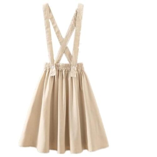 C2045 2020 spring summer new women fashion pure color pocket girl student cotton and linen dress cheap wholesale