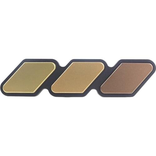 For Toyota Tacoma 4Runner Tri-Color 3 Grille Badge EMBLEM Stickers
