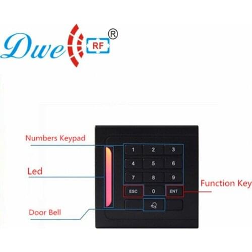 DWE CC RF Standalone Access Controller 125khz EM ID 13.56MHZ MF Keypad Management DW-05A
