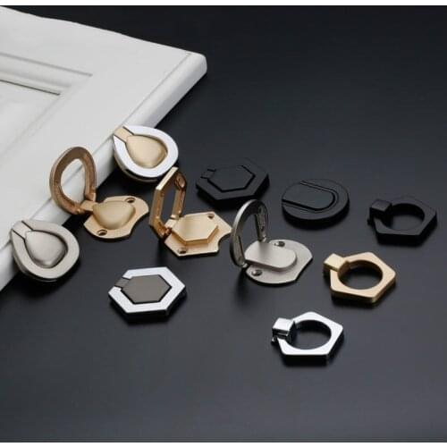Chrome Brushed Hidden Cabinet Handles Zinc Alloy Kitchen Cupboard Pulls Drawer Knobs Bedroom Door Furniture Handle