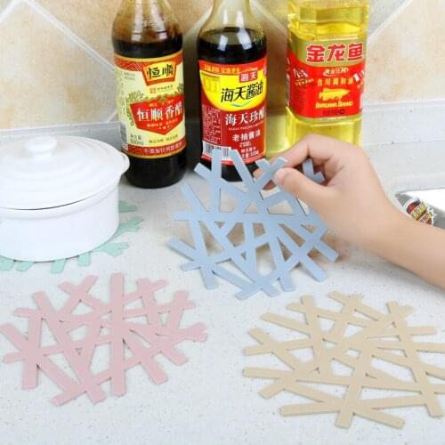 Kitchen Anti-scalding Birds Nest Insulation Coaster Irregular Type Mat Bowl Mat Home Silicone Insulation Placemat Table Mat